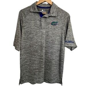 University of Florida Gators Colosseum Men’s Grey Polo Shirt Size Small